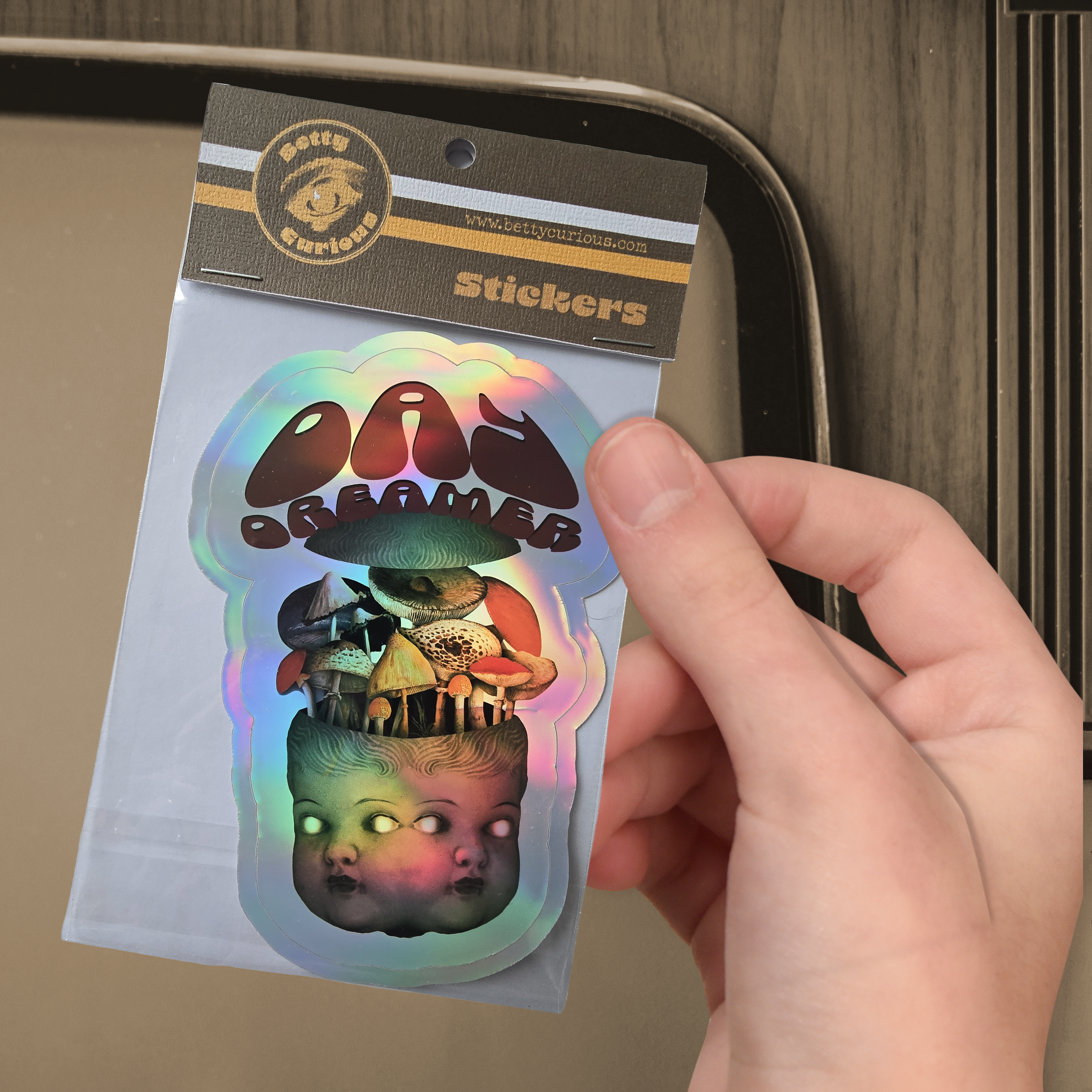 Holographic Daydreamer Sticker